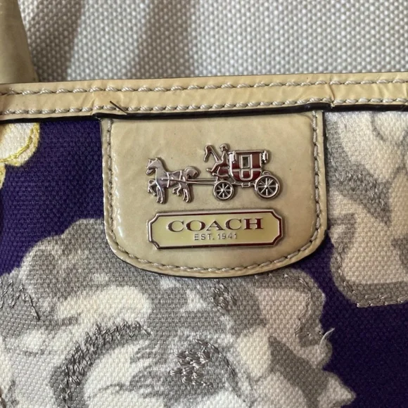 Coach Bag Madison Maggie Kara Floral Hand Bag - Picture 2 of 16